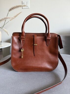 Fossil Ryder Leather Medium Satchel
